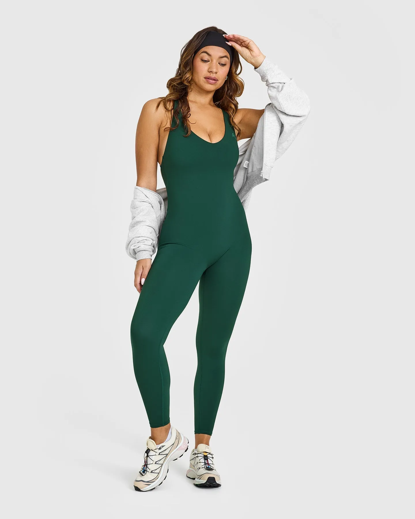 Unified Scoop Back All In One Long | Racing Green sold by Oner Active product image thumbnail 3