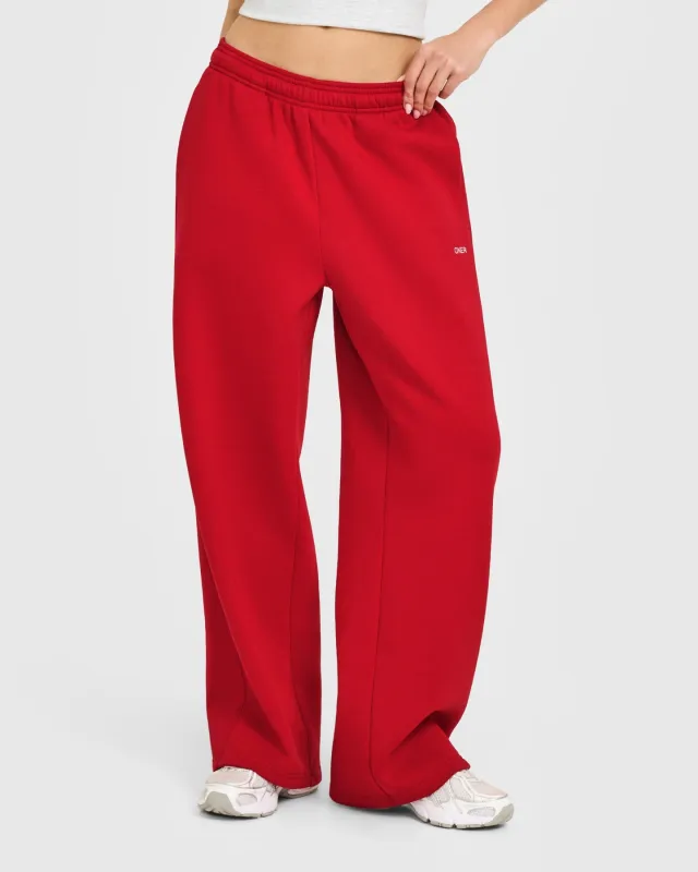 Foundations Straight Leg Joggers | Toasted Red sold by Oner Active