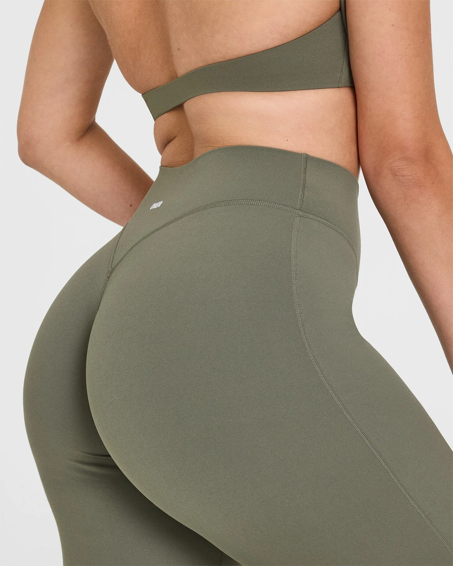 SoftMotion™ Straight Leg Bottoms with White Logo | Alpine Green sold by Oner Active product image thumbnail 5