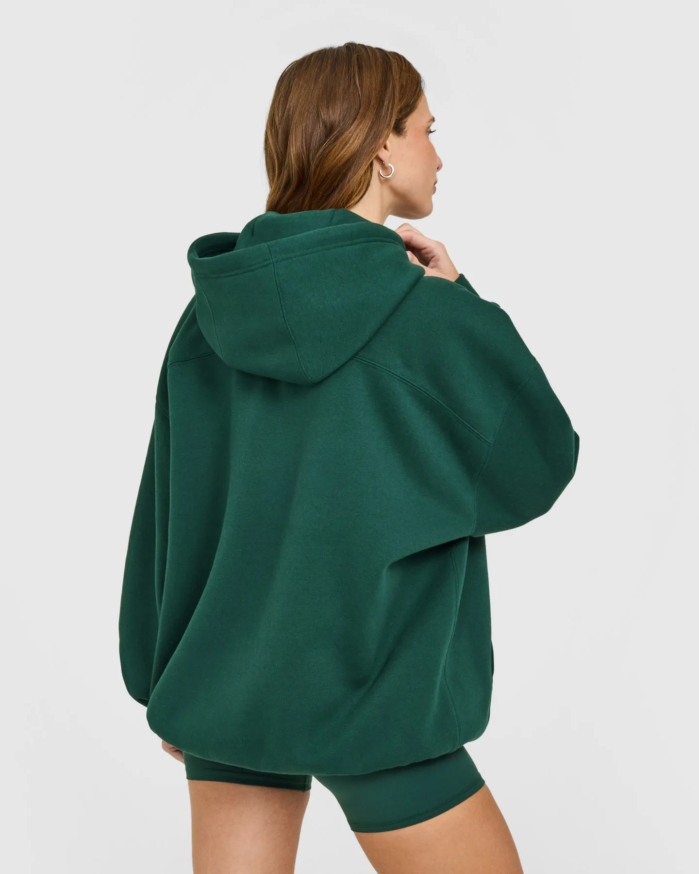 Foundations Oversized Oner Girlfriend Hoodie | Racing Green sold by Oner Active product image thumbnail 2