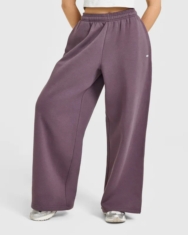 Foundations Oversized Straight Leg Joggers | Vintage Purple sold by Oner Active