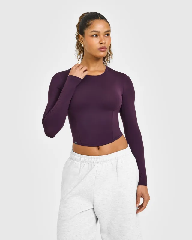 Mellow™ Soft Mid Long Sleeve Top | Blackberry Purple sold by Oner Active