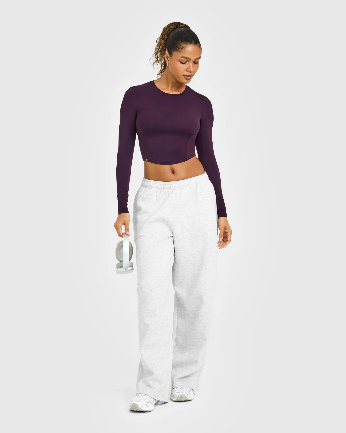 Mellow™ Soft Mid Long Sleeve Top | Blackberry Purple sold by Oner Active product image thumbnail 3