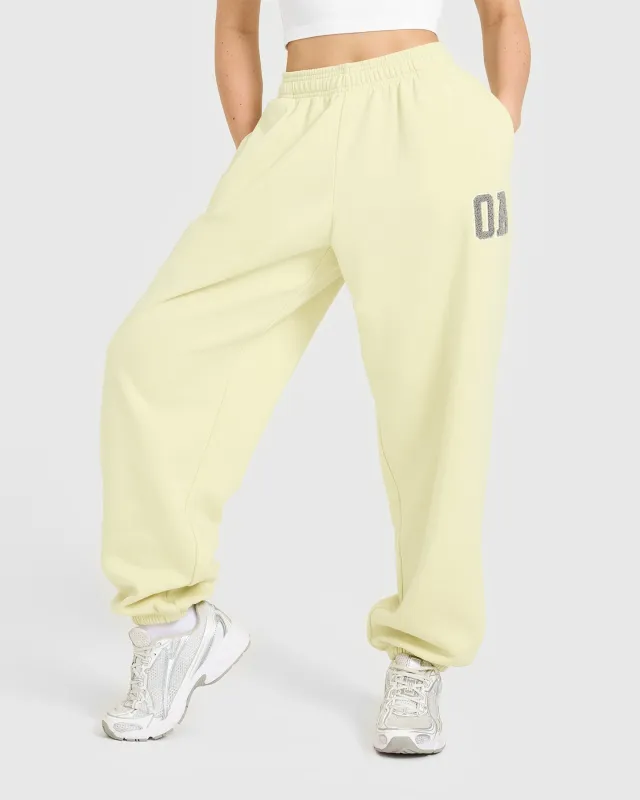 Foundations Oversized Oner 25 Joggers | Pastel Yellow sold by Oner Active