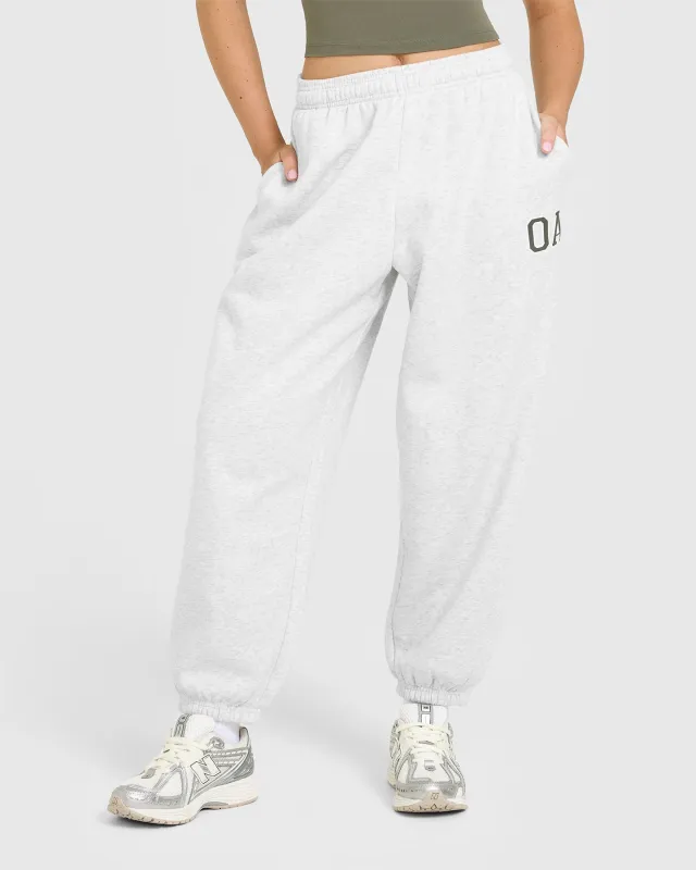 Foundations Oversized Oner Joggers | Light Grey Marl sold by Oner Active