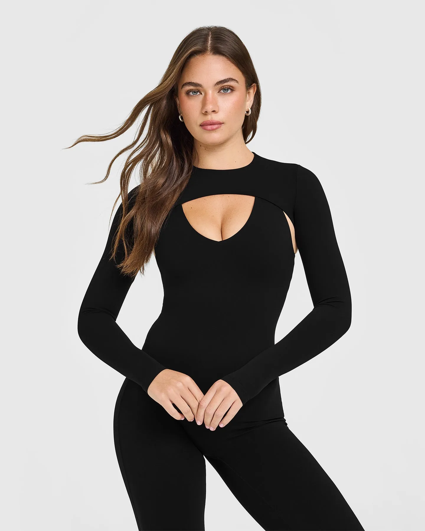 SoftMotion™ Shrug Cover with White Logo | Black sold by Oner Active