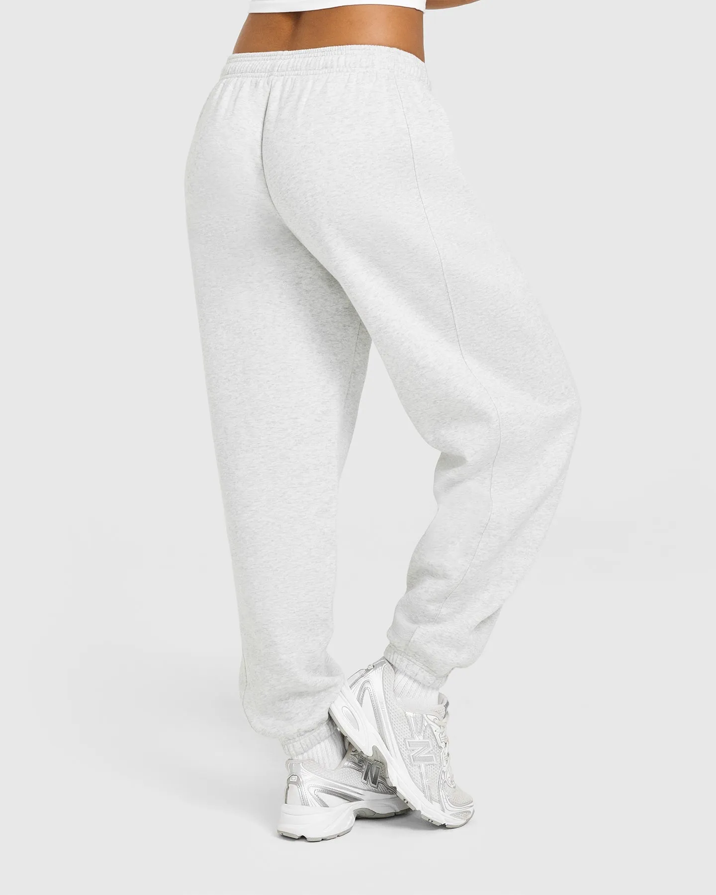 Foundations Oversized Joggers | Light Grey Marl sold by Oner Active product image thumbnail 2