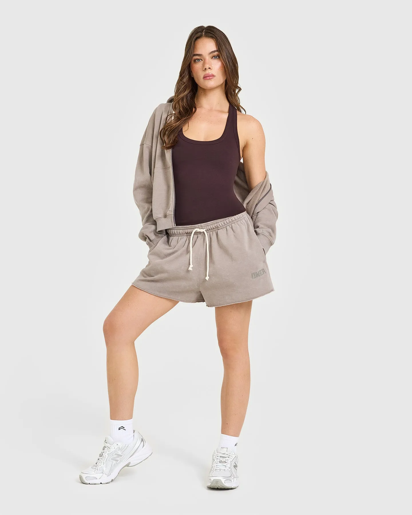 Cotton Fitted Vest | Plum Brown sold by Oner Active product image thumbnail 3