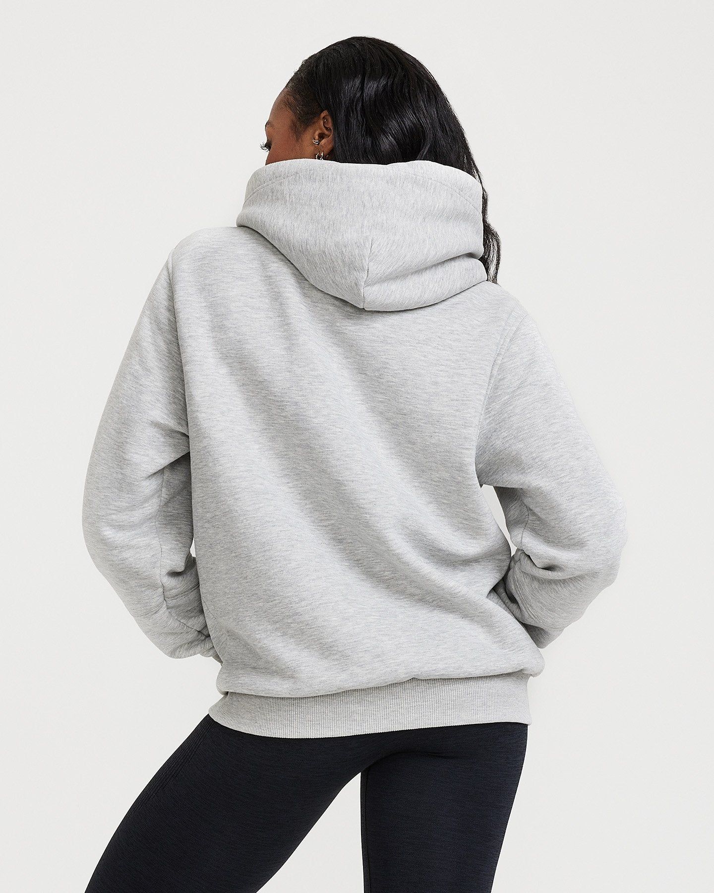 Classic Lounge Oversized Hoodie | Silver Marl sold by Oner Active product image thumbnail 4