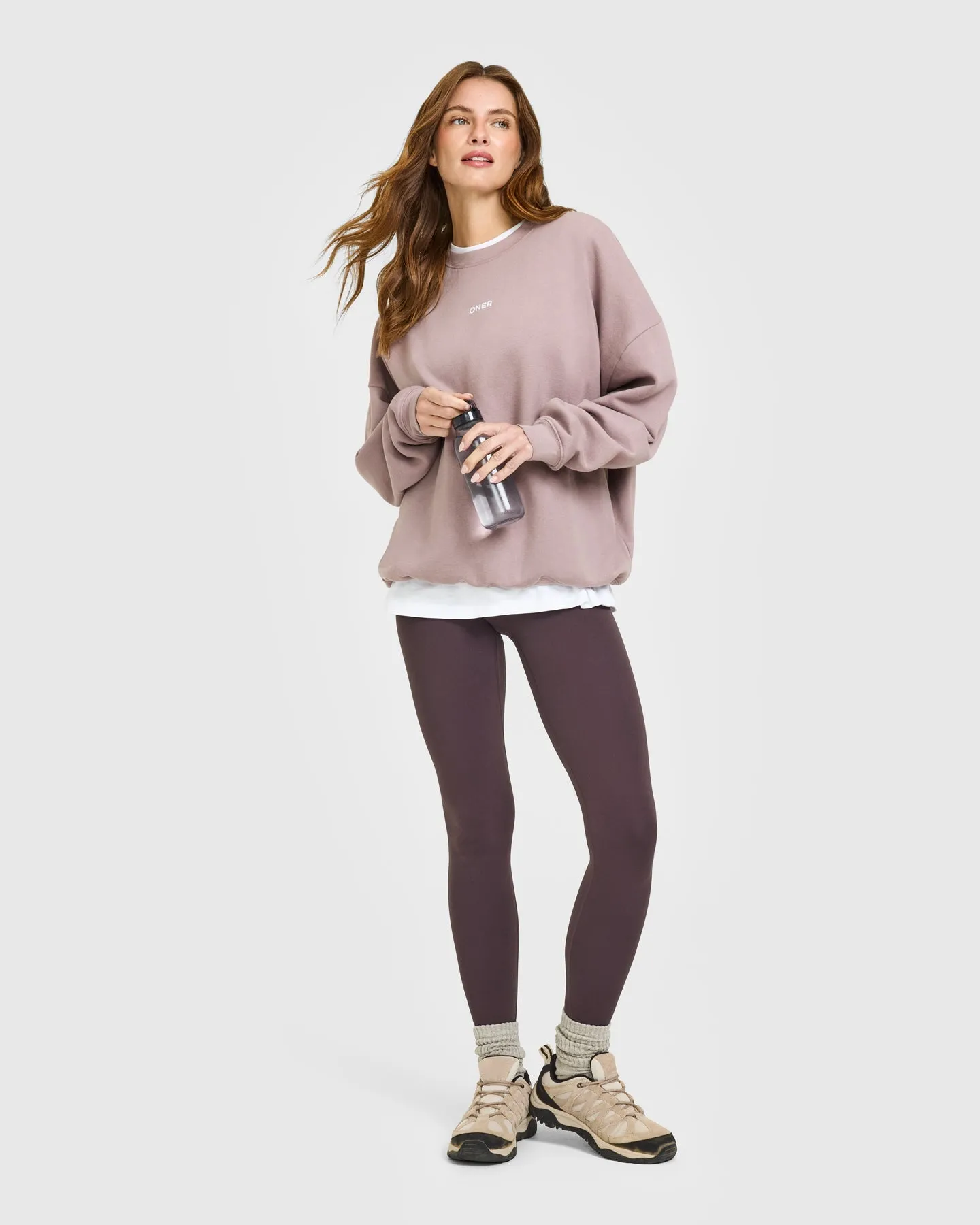Mid Weight Sweatshirt | Dusty Purple sold by Oner Active product image thumbnail 2