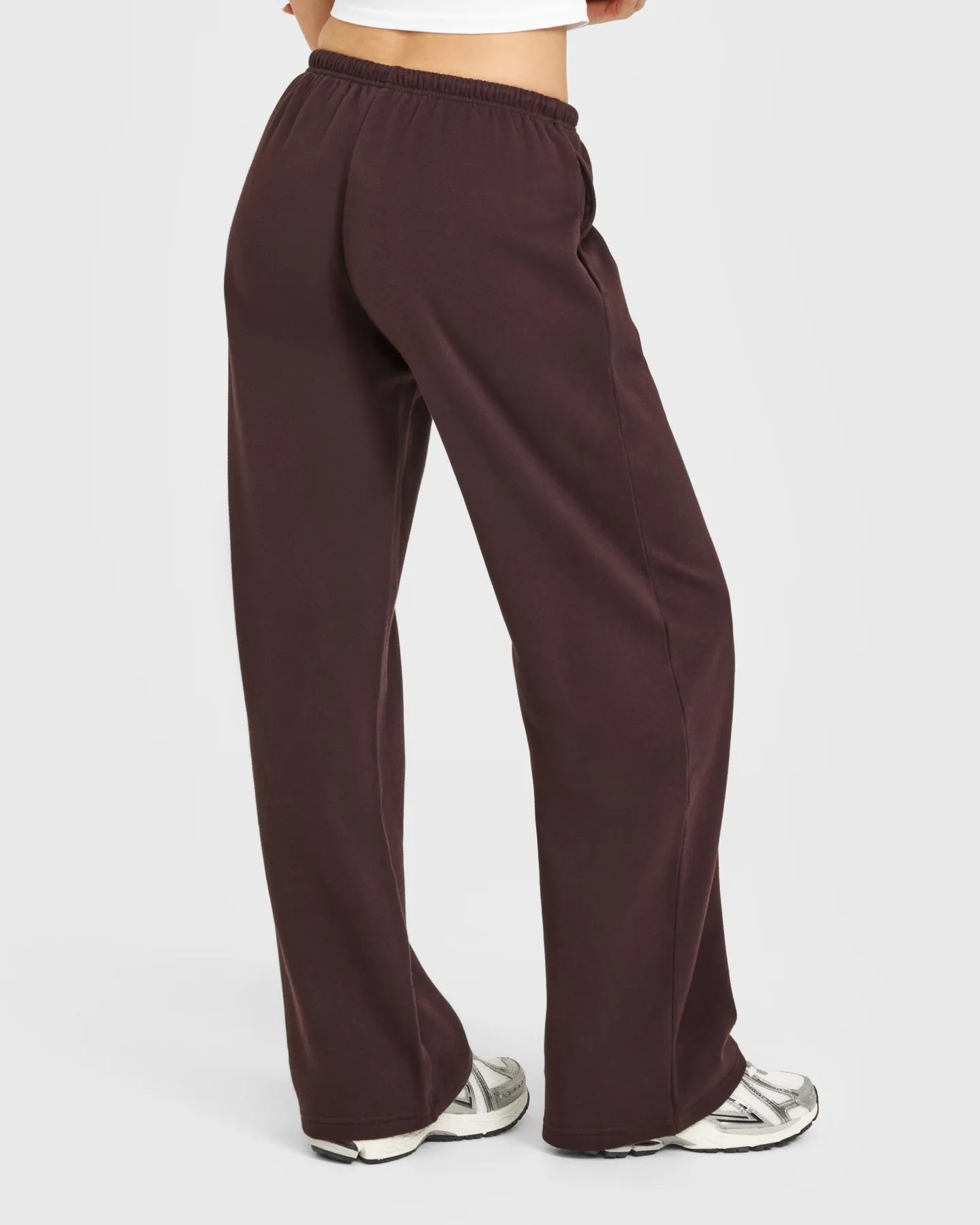 Mid Weight Relaxed Straight Leg Joggers | Plum Brown sold by Oner Active product image thumbnail 2