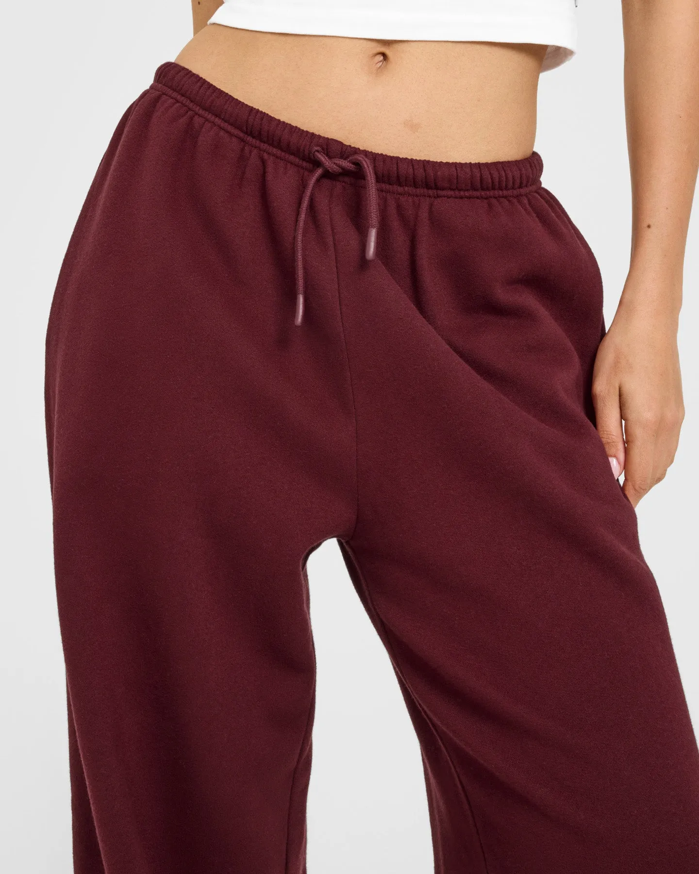 Mid Weight Relaxed Straight Leg Joggers | Rosewood sold by Oner Active product image thumbnail 5