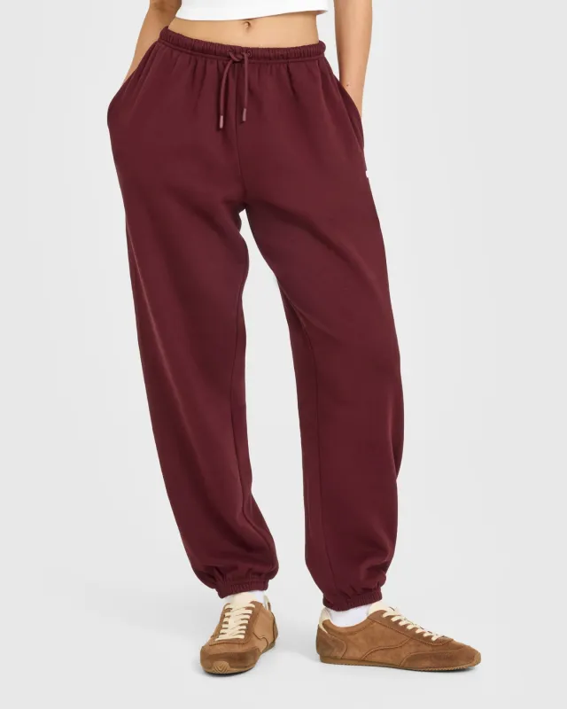 Mid Weight Relaxed Joggers | Rosewood sold by Oner Active