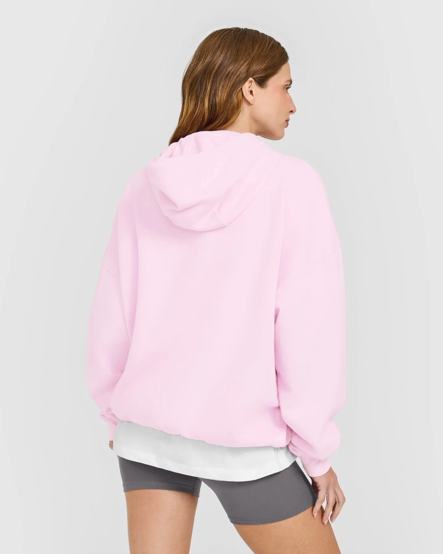 Mid Weight Relaxed Hoodie | Chalk Pink sold by Oner Active product image thumbnail 2