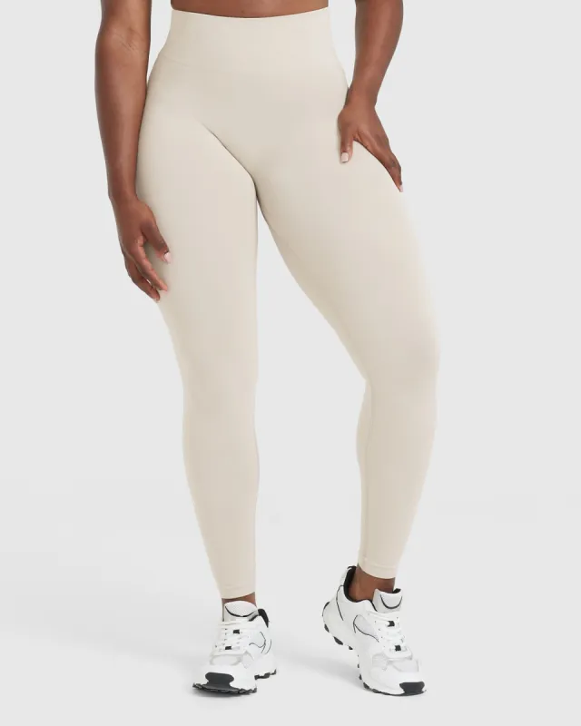 Effortless Seamless Leggings | Sand sold by Oner Active