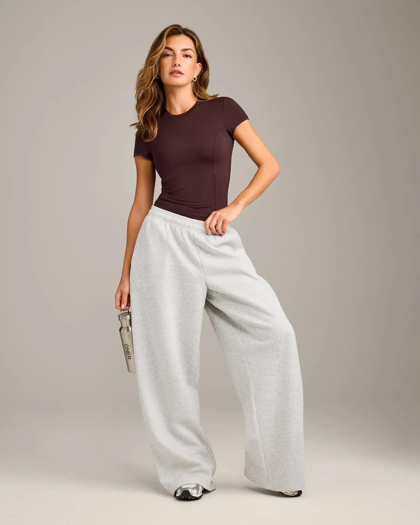 Mellow™ Motion Crew Neck Top | Plum Brown sold by Oner Active product image thumbnail 3