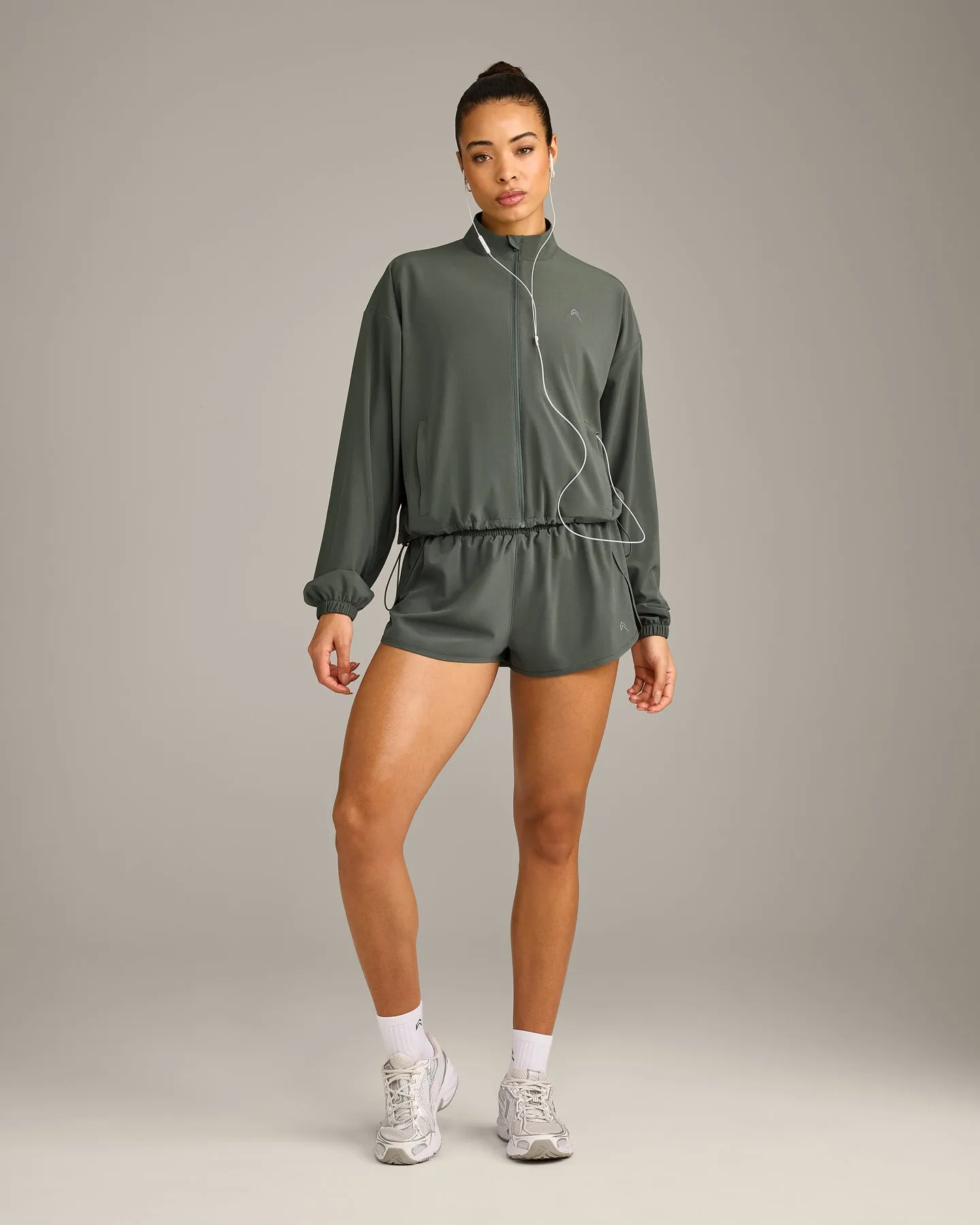 AirMove™ Lined Shorts 2" with Reflective Logo | Dark Khaki sold by Oner Active product image thumbnail 3