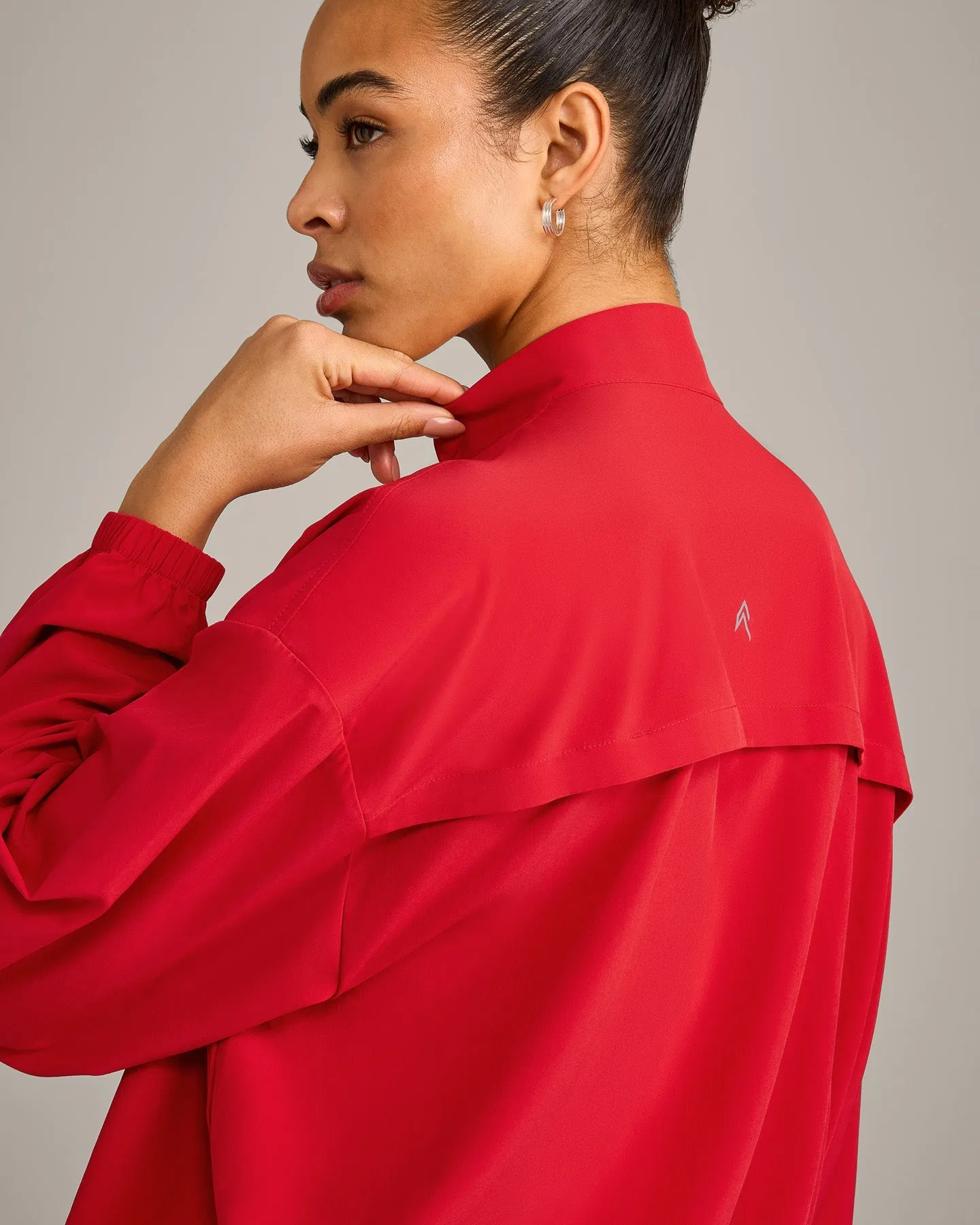 AirMove™ Jacket with Reflective Logo | Fiery Red sold by Oner Active product image thumbnail 5