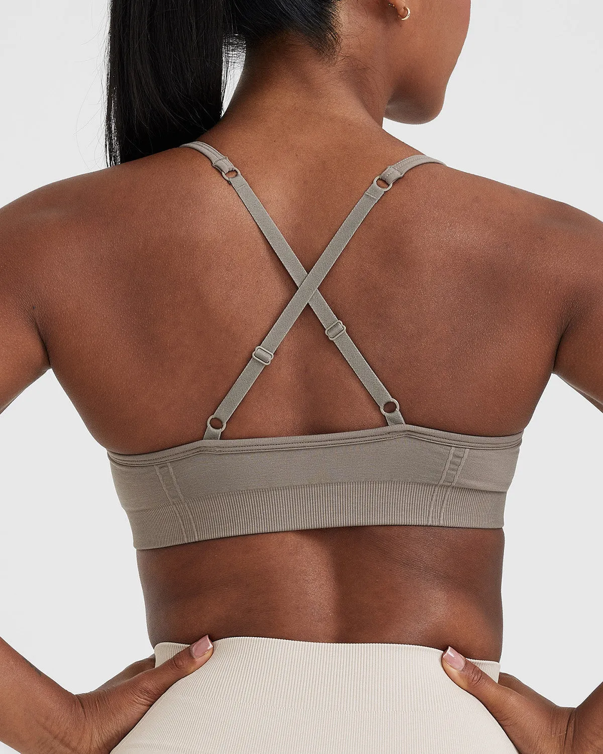 EffortlessLift™ Strappy Bralette with White Logo | Minky sold by Oner Active product image thumbnail 5