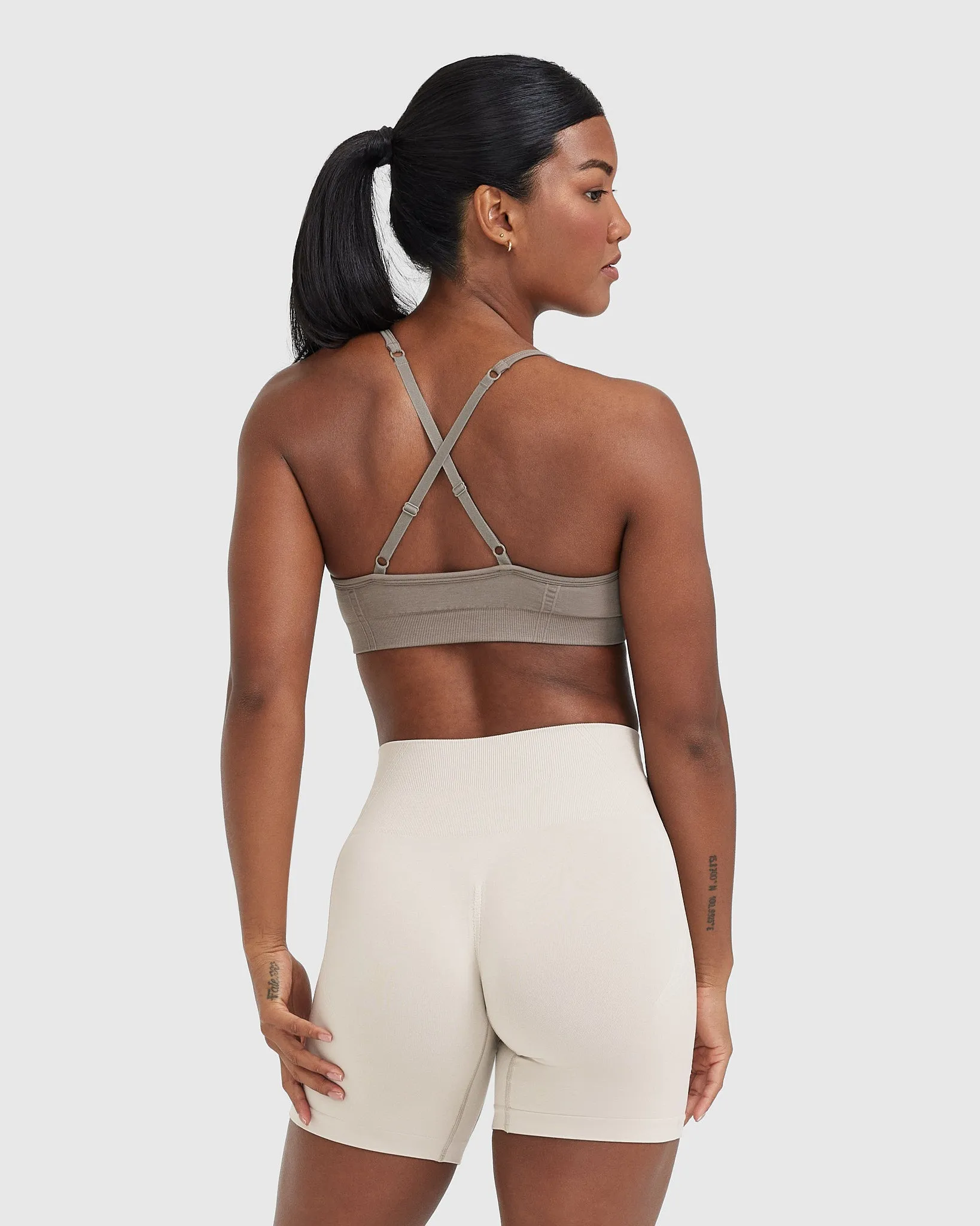 EffortlessLift™ Strappy Bralette with White Logo | Minky sold by Oner Active product image thumbnail 2