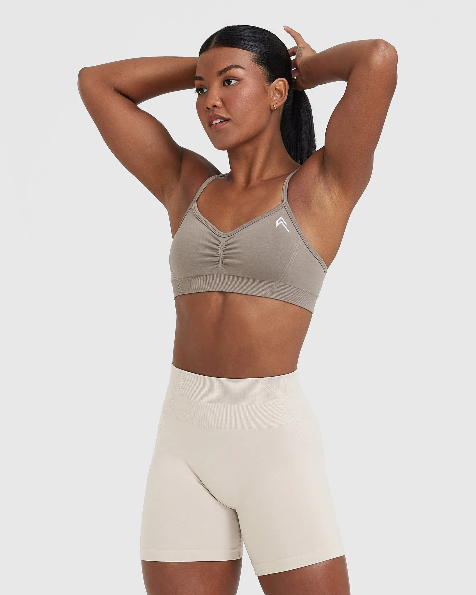 EffortlessLift™ Strappy Bralette with White Logo | Minky sold by Oner Active product image thumbnail 3