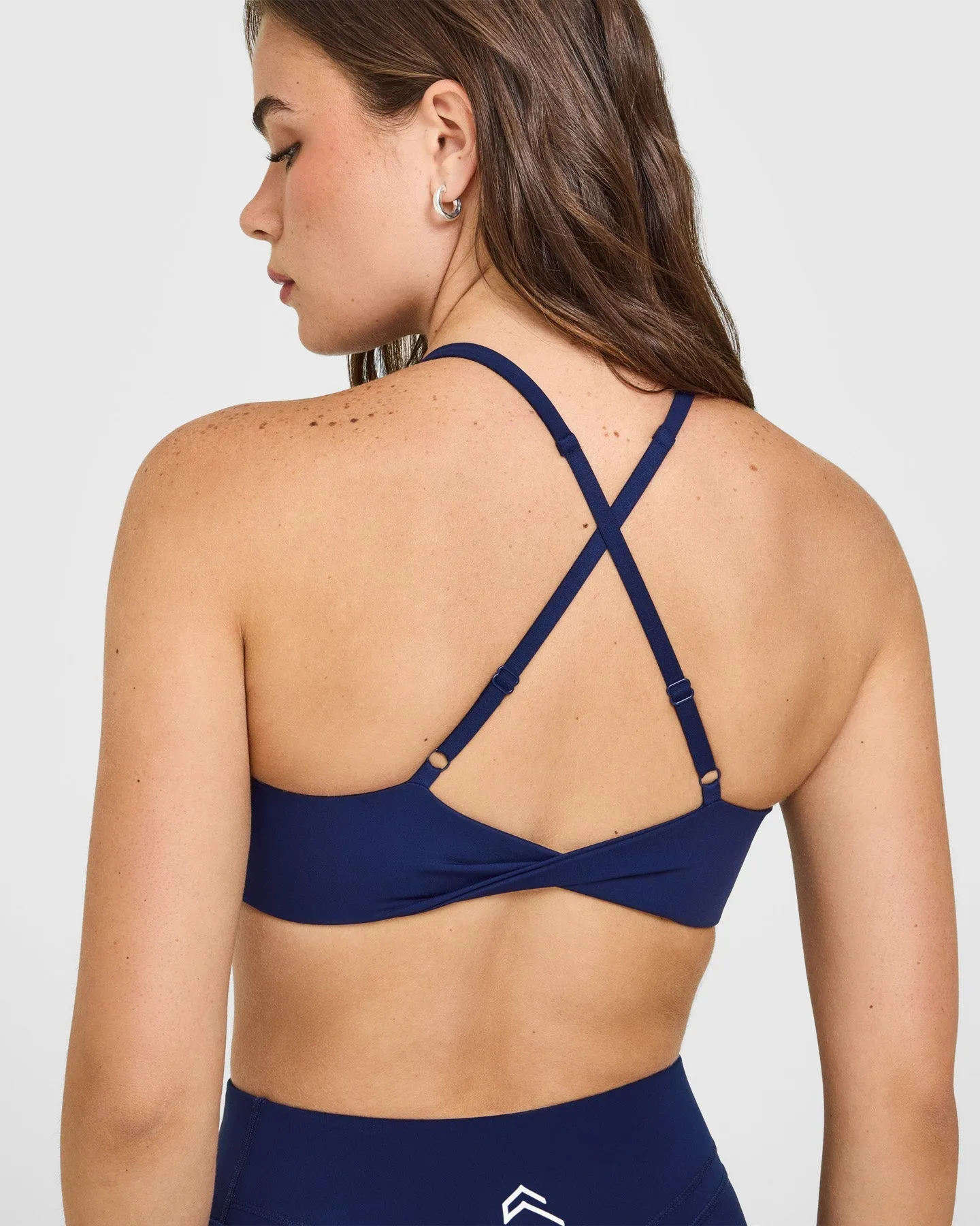 UnifiedMove Micro Bralette White Logo | Midnight sold by Oner Active product image thumbnail 4