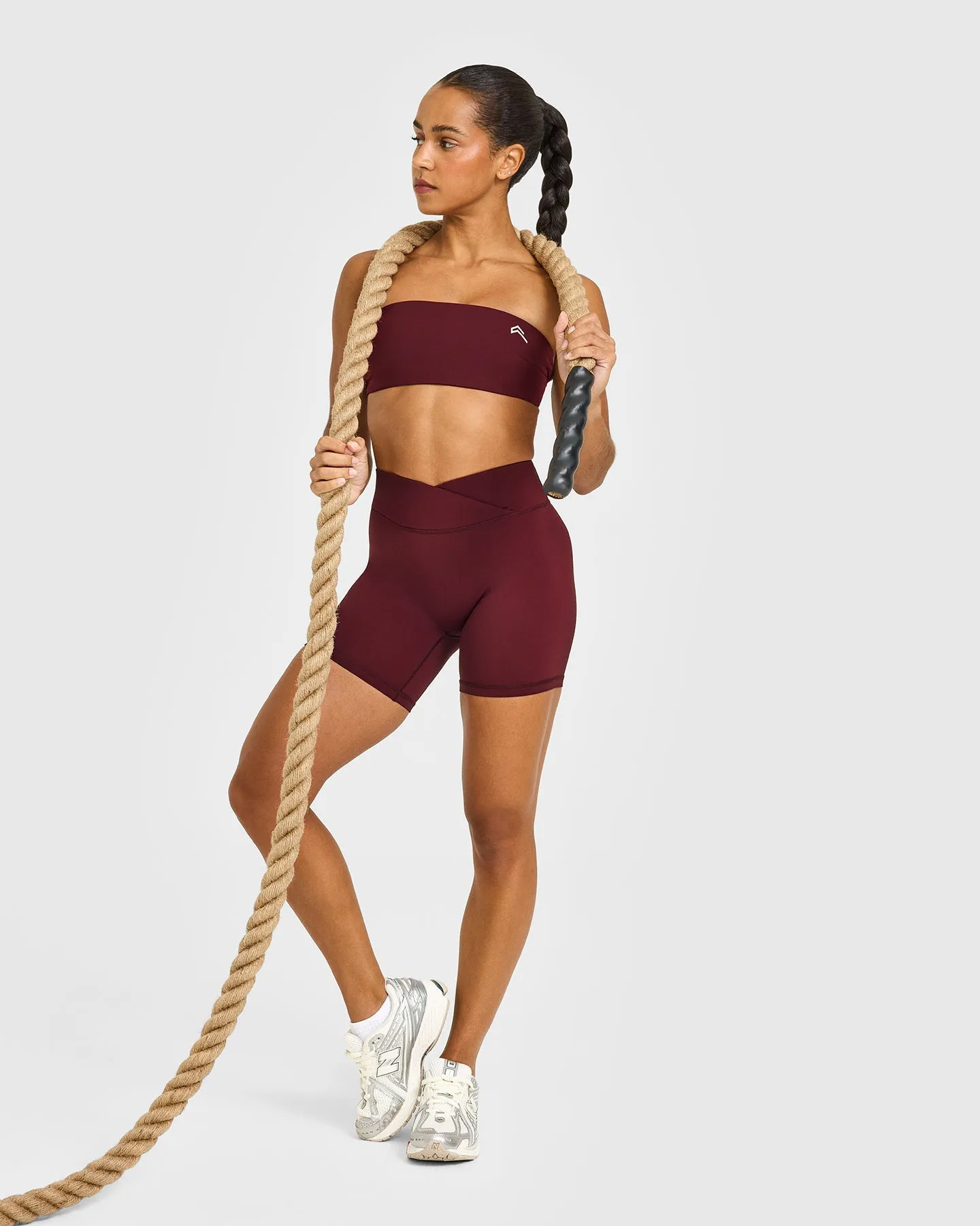 UnifiedMove™ Micro Bandeau Bralette | Rosewood sold by Oner Active product image thumbnail 3