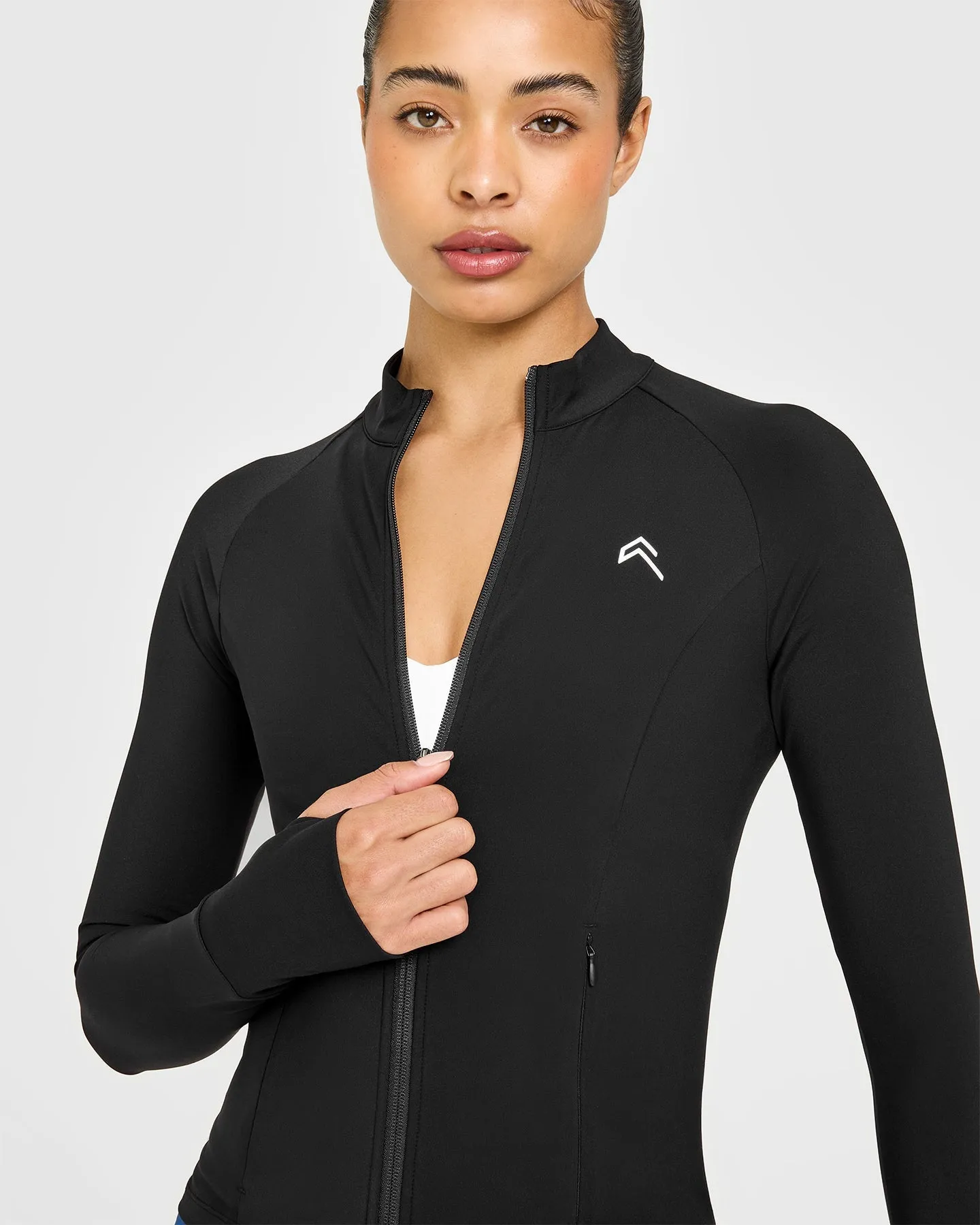 UnifiedMove™ Pocket Jacket White Logo | Black sold by Oner Active product image thumbnail 3