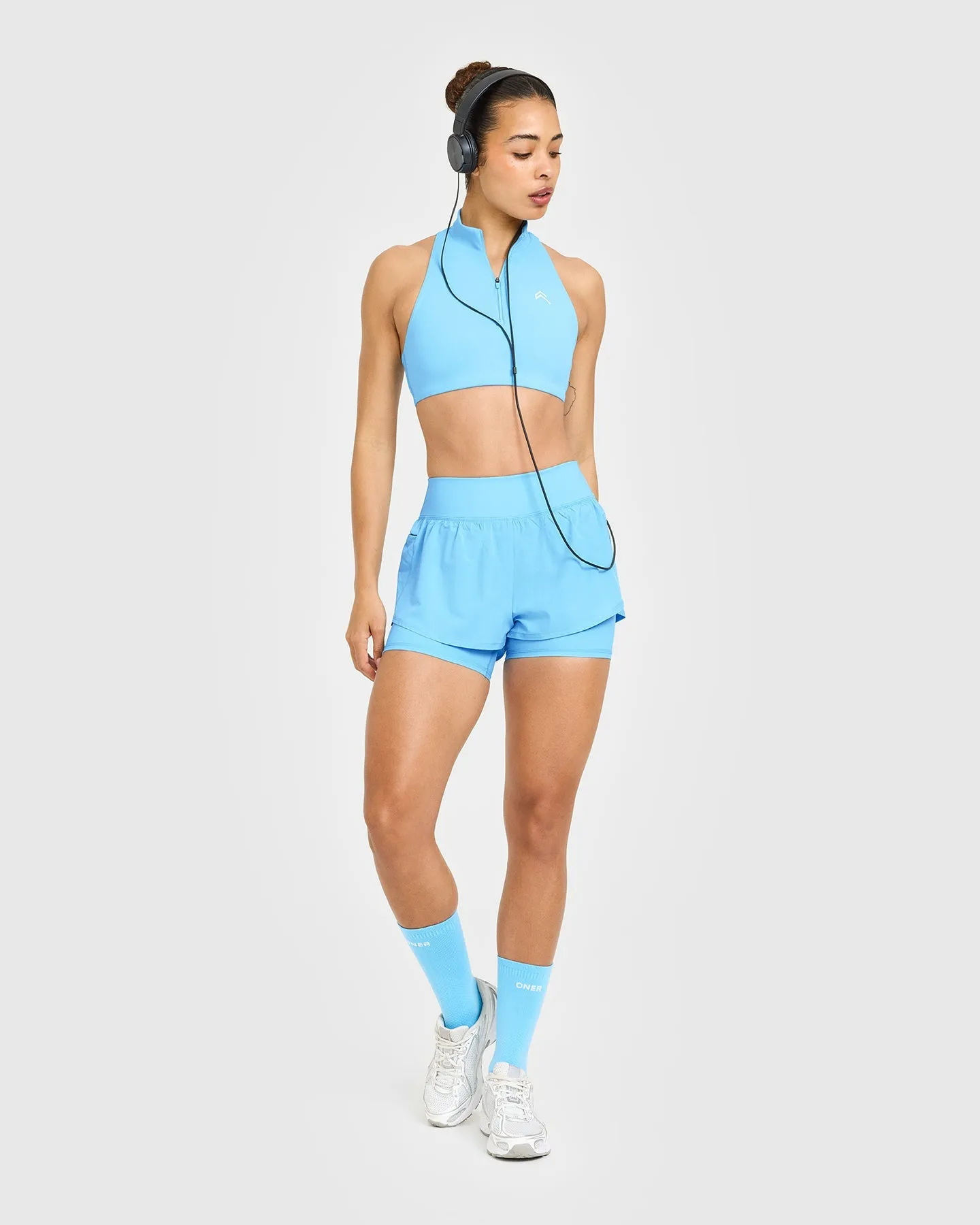 UnifiedMove™ Double Layer Shorts 5" | Arctic Blue sold by Oner Active product image thumbnail 2