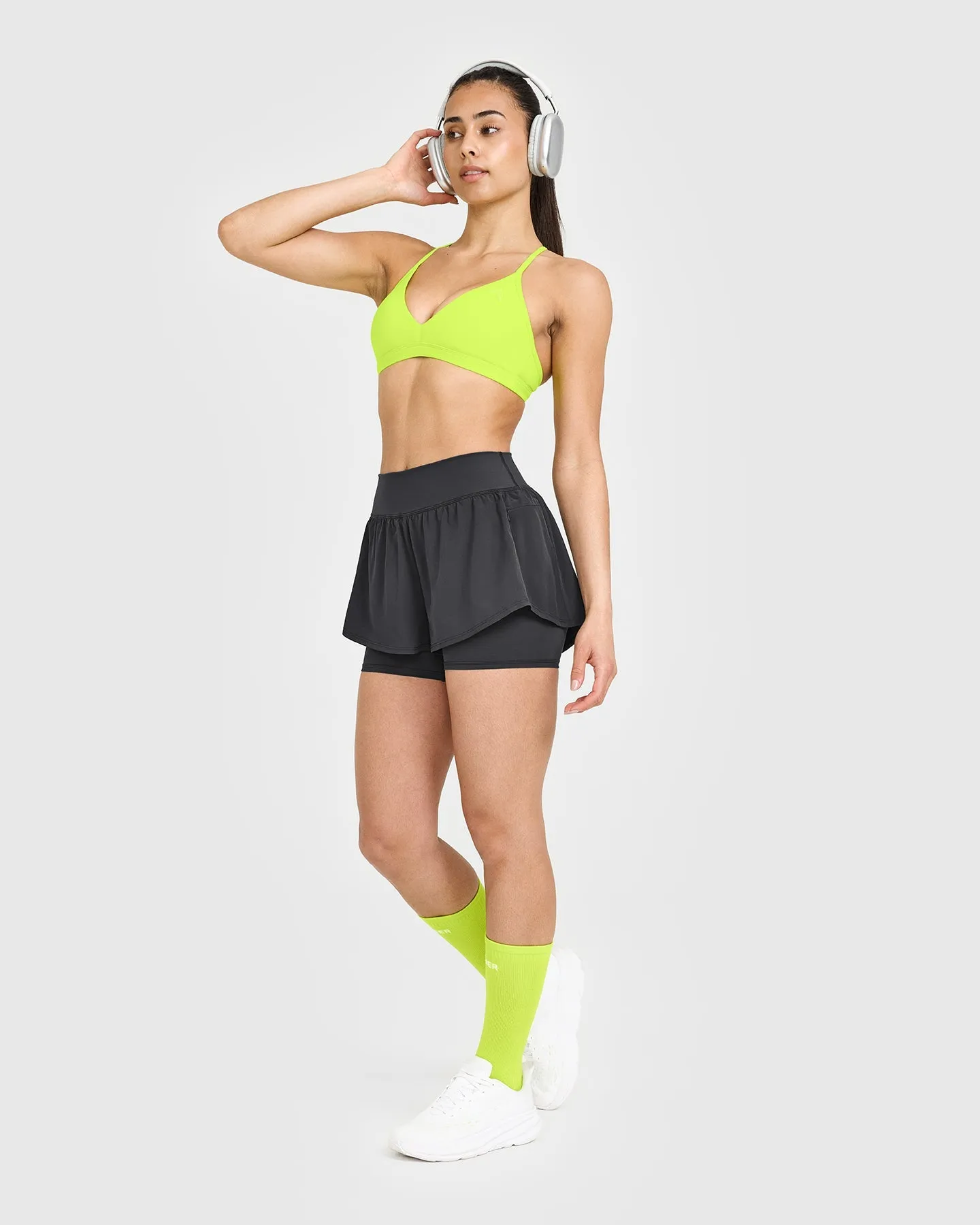 UnifiedMove™ Double Layer Shorts 5" | Coal sold by Oner Active product image thumbnail 5