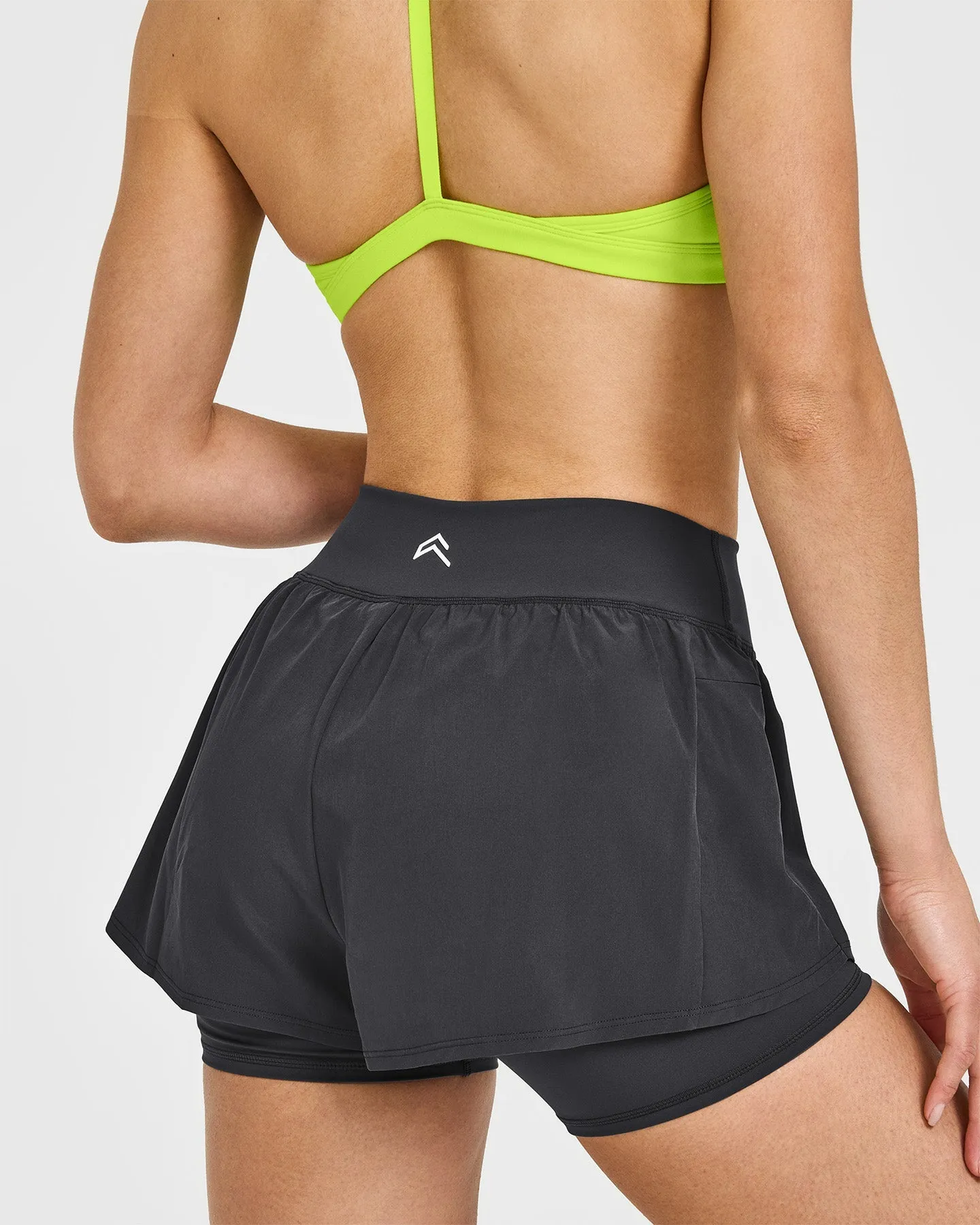 UnifiedMove™ Double Layer Shorts 5" | Coal sold by Oner Active product image thumbnail 4