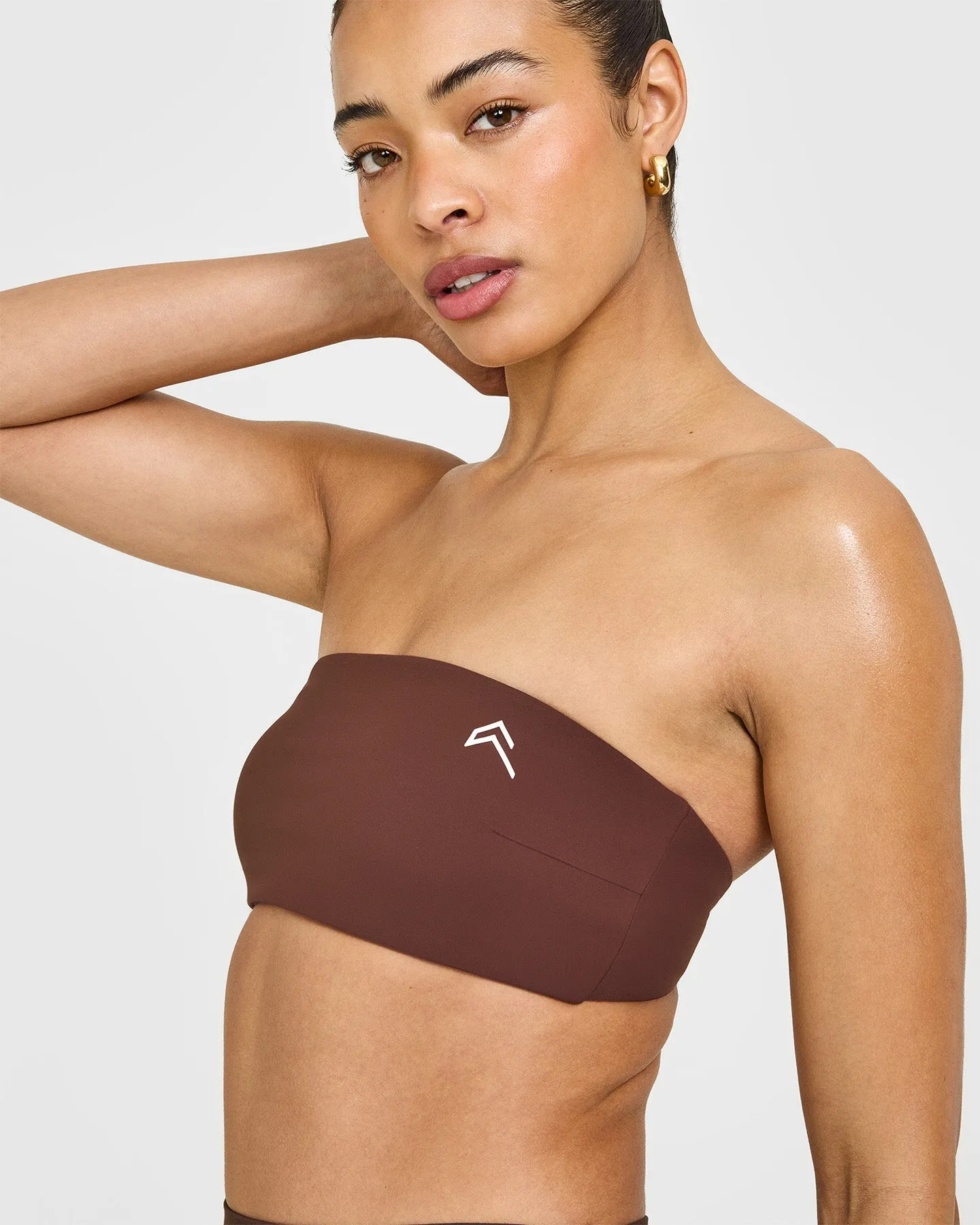 UnifiedMove™ Micro Bandeau Bralette | Espresso Brown sold by Oner Active product image thumbnail 5