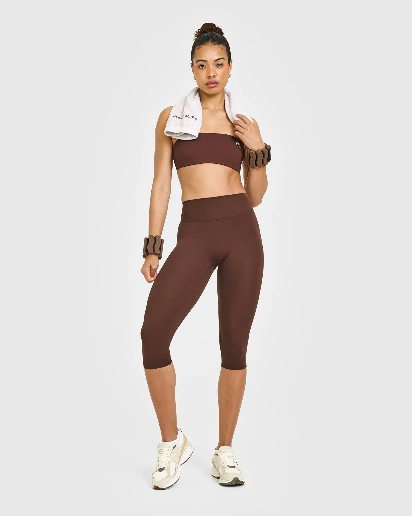 UnifiedMove™ Micro Bandeau Bralette | Espresso Brown sold by Oner Active product image thumbnail 3