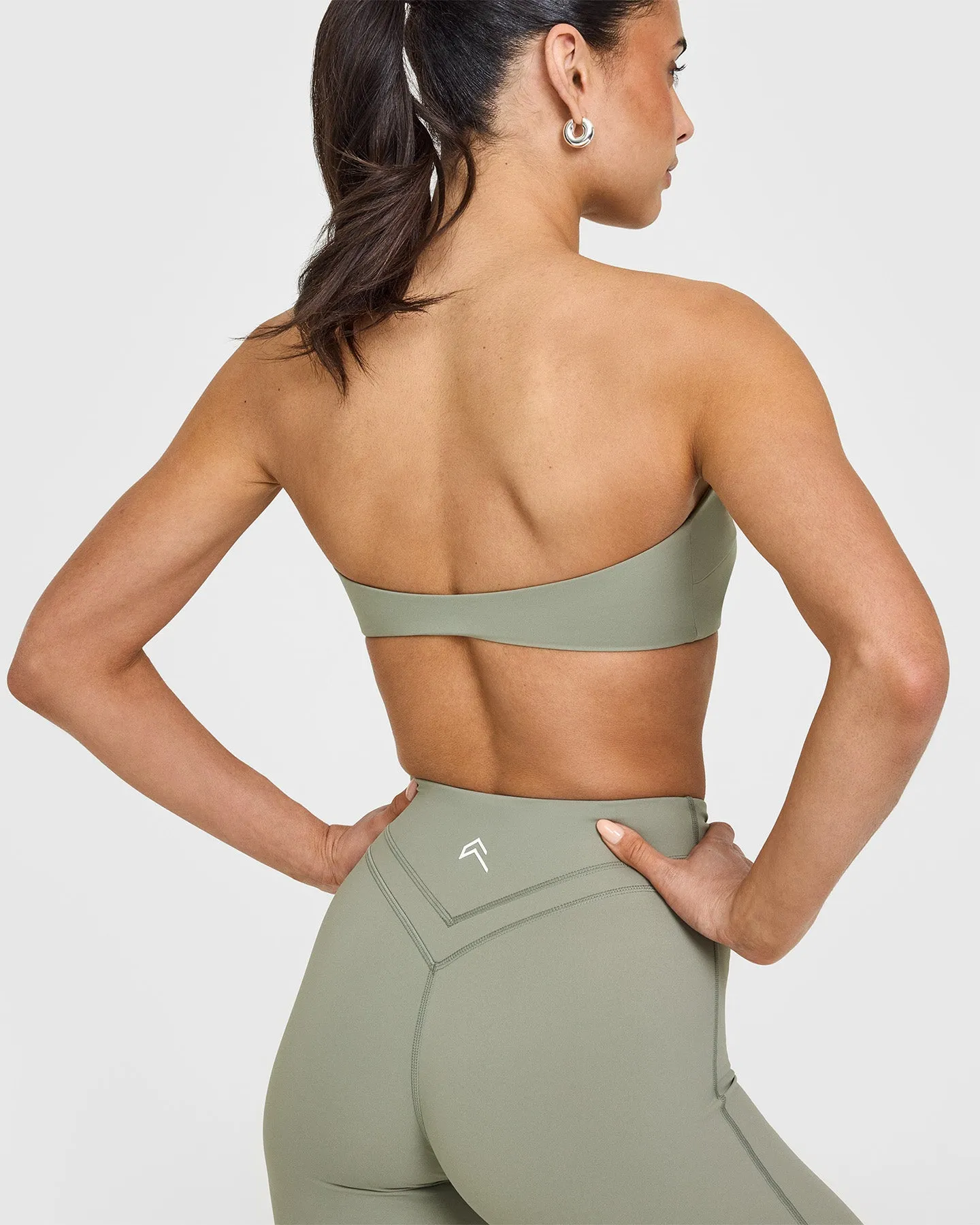 UnifiedMove Micro Bandeau Bralette | Soft Sage Green sold by Oner Active product image thumbnail 4