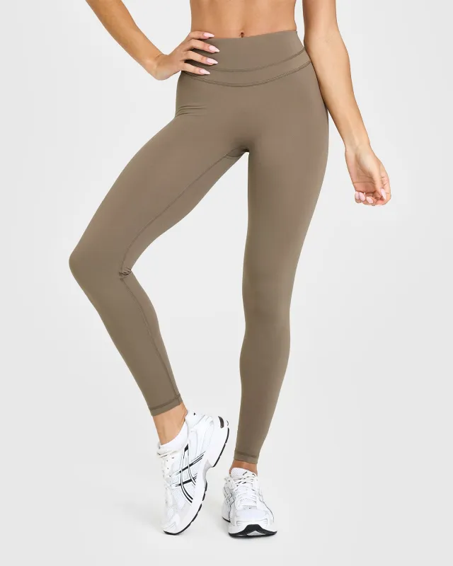 UnifiedMove High Waisted Leggings | Moss Brown sold by Oner Active