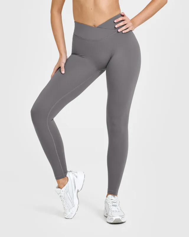 UnifiedMove Wrap Leggings | Ash Grey made by Oner Active
