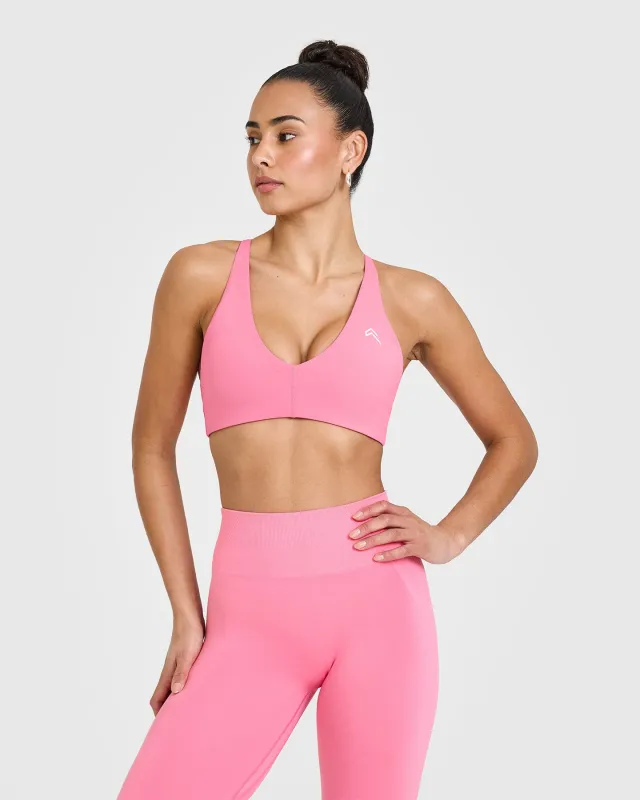 UnifiedMove Micro Bralette | Peony Pink sold by Oner Active