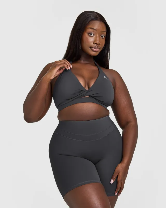 UnifiedMove™ Twist Sports Bra | Coal made by Oner Active