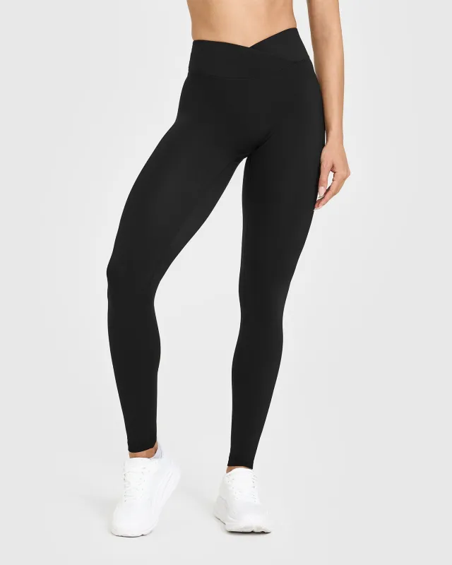 UnifiedMove Wrap Leggings | Black sold by Oner Active