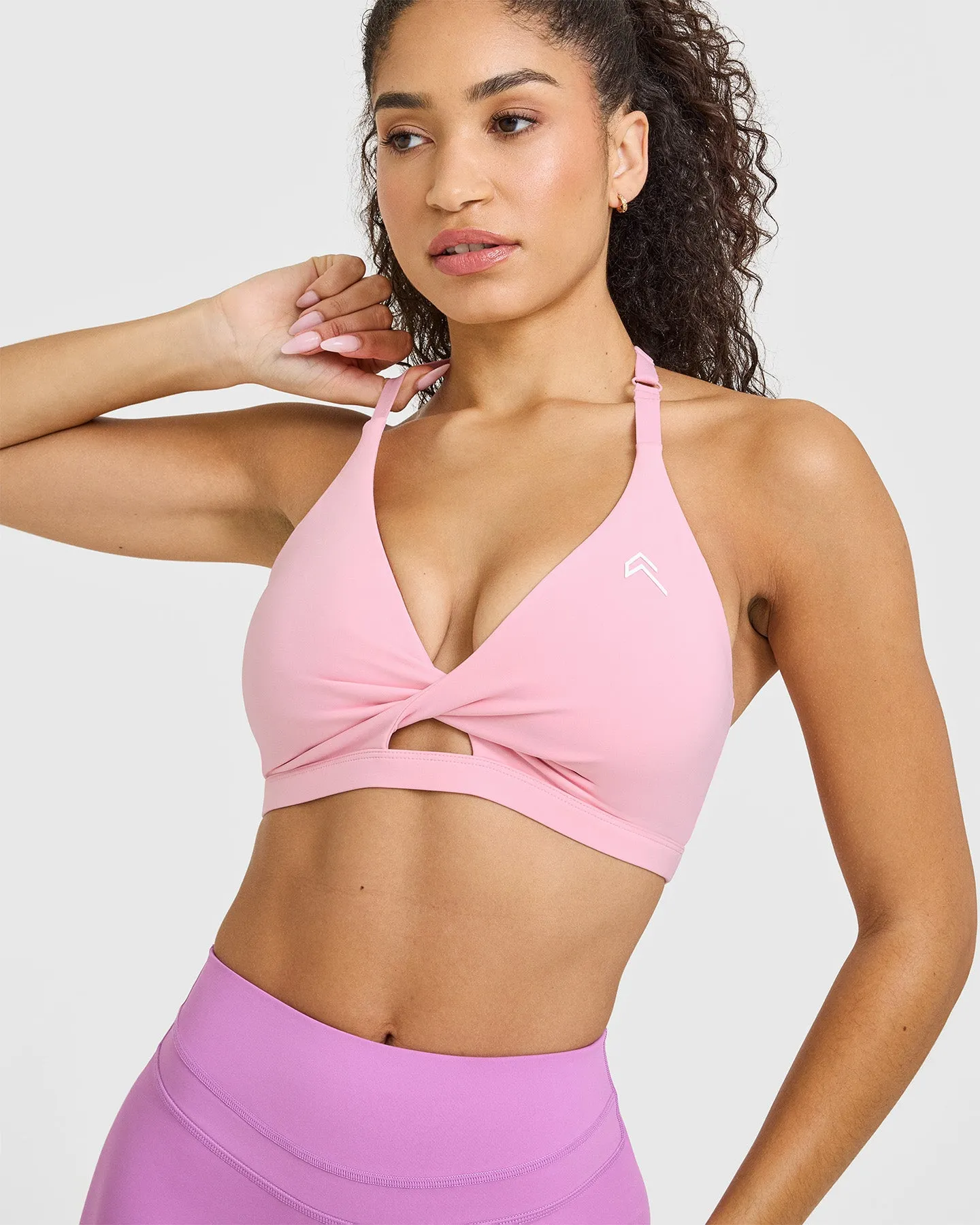 UnifiedMove™ Twist Sports Bra | Petal Pink sold by Oner Active product image thumbnail 4