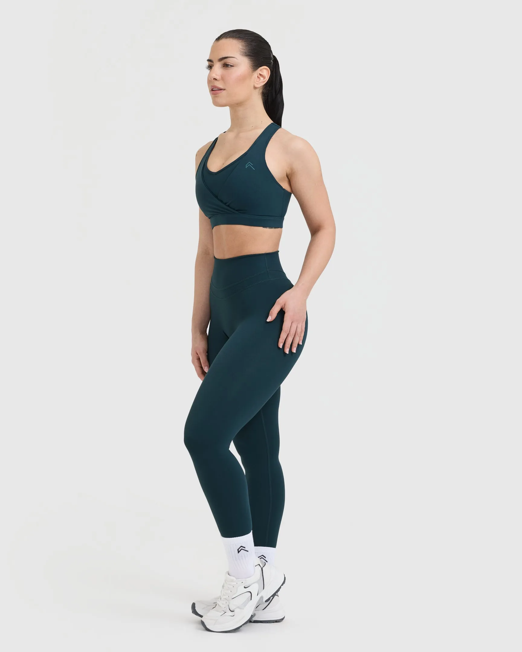 UnifiedMove Layered Sports Bra | Oil Blue sold by Oner Active product image thumbnail 3