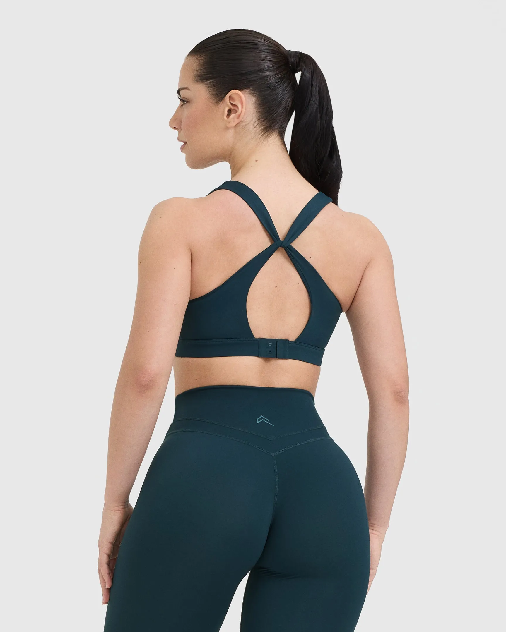 UnifiedMove Layered Sports Bra | Oil Blue sold by Oner Active product image thumbnail 2