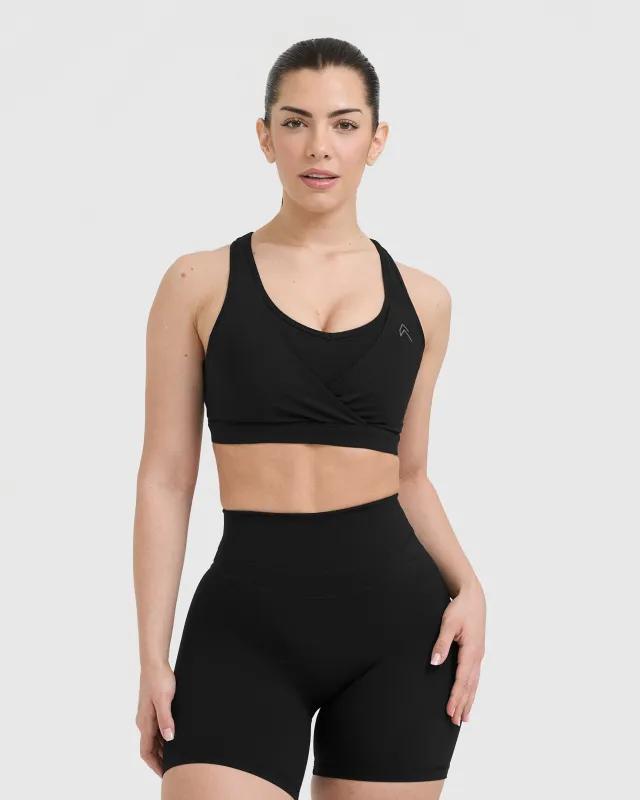 UnifiedMove™ Layered Sports Bra | Black made by Oner Active