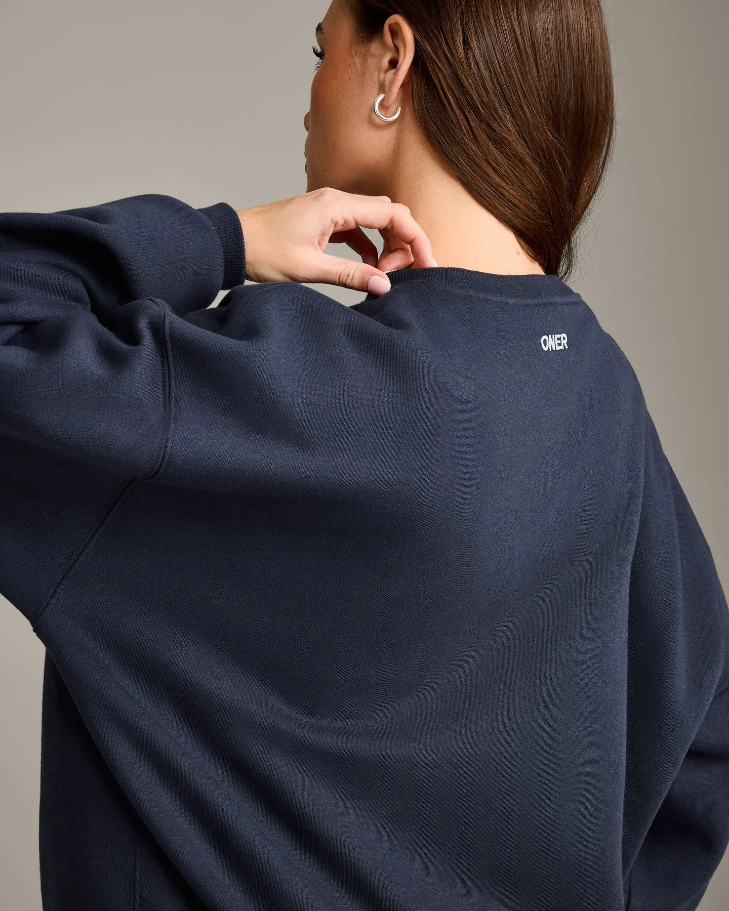 Foundations Cosy Oversized Sweatshirt | True Blue sold by Oner Active product image thumbnail 4