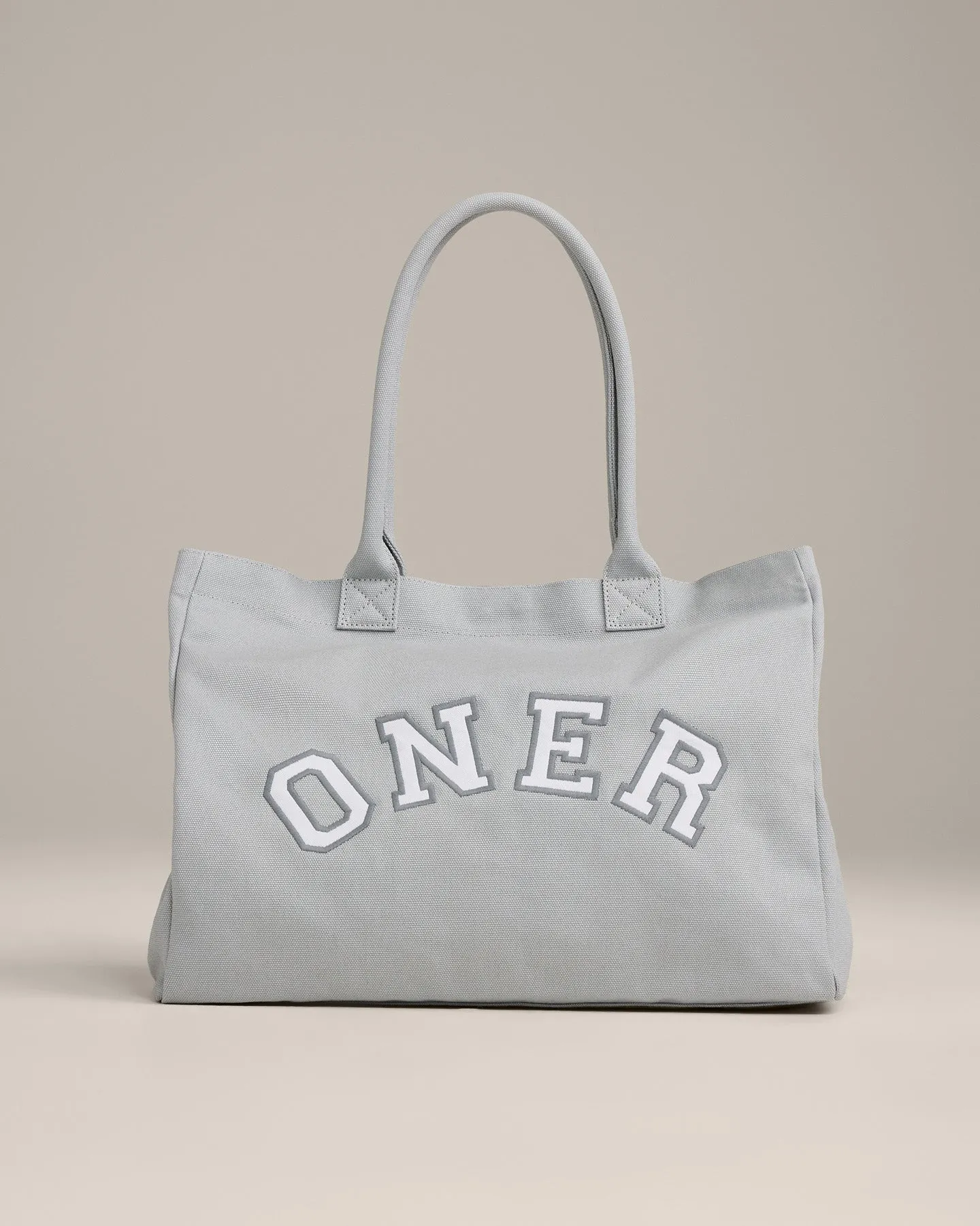 Oner Girlfriend Canvas Tote | Platinum Grey sold by Oner Active product image thumbnail 4
