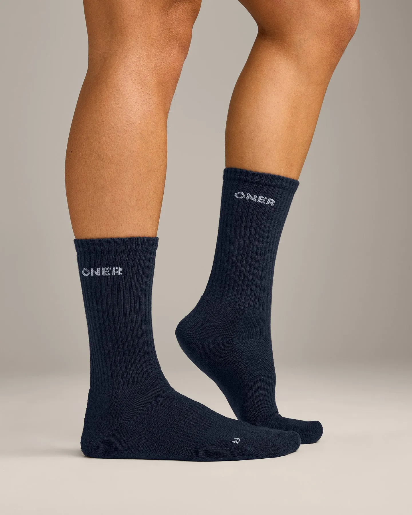 Oner Long Crew Socks 1 Pack | True Blue sold by Oner Active product image thumbnail 3