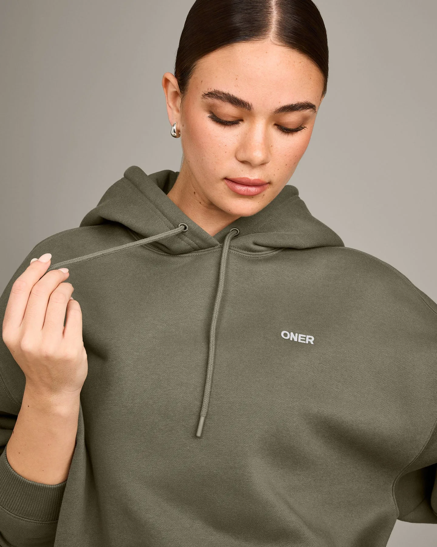 Foundations Cosy Oversized Hoodie | Alpine Green sold by Oner Active product image thumbnail 5