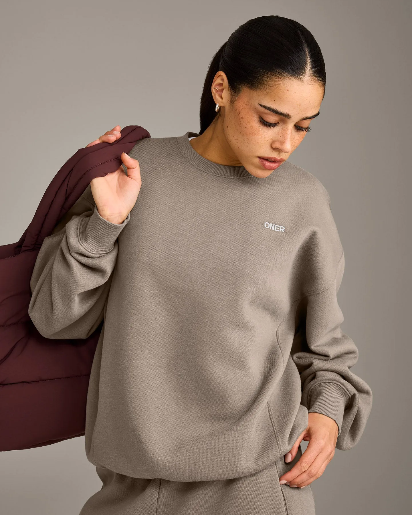 Foundations Cosy Crew Neck Sweatshirt | Minky sold by Oner Active product image thumbnail 4
