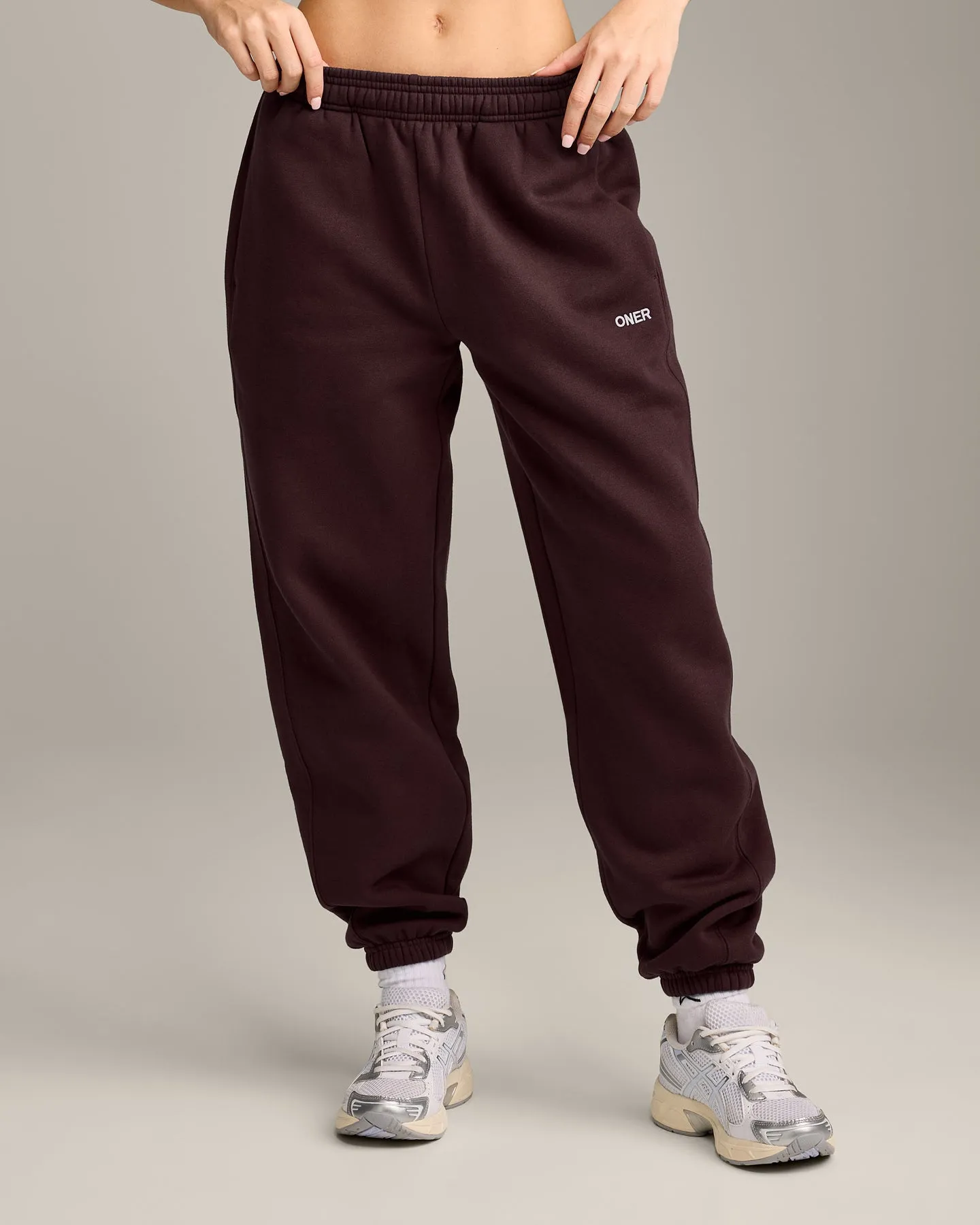 Foundations Cosy Joggers | Plum Brown sold by Oner Active