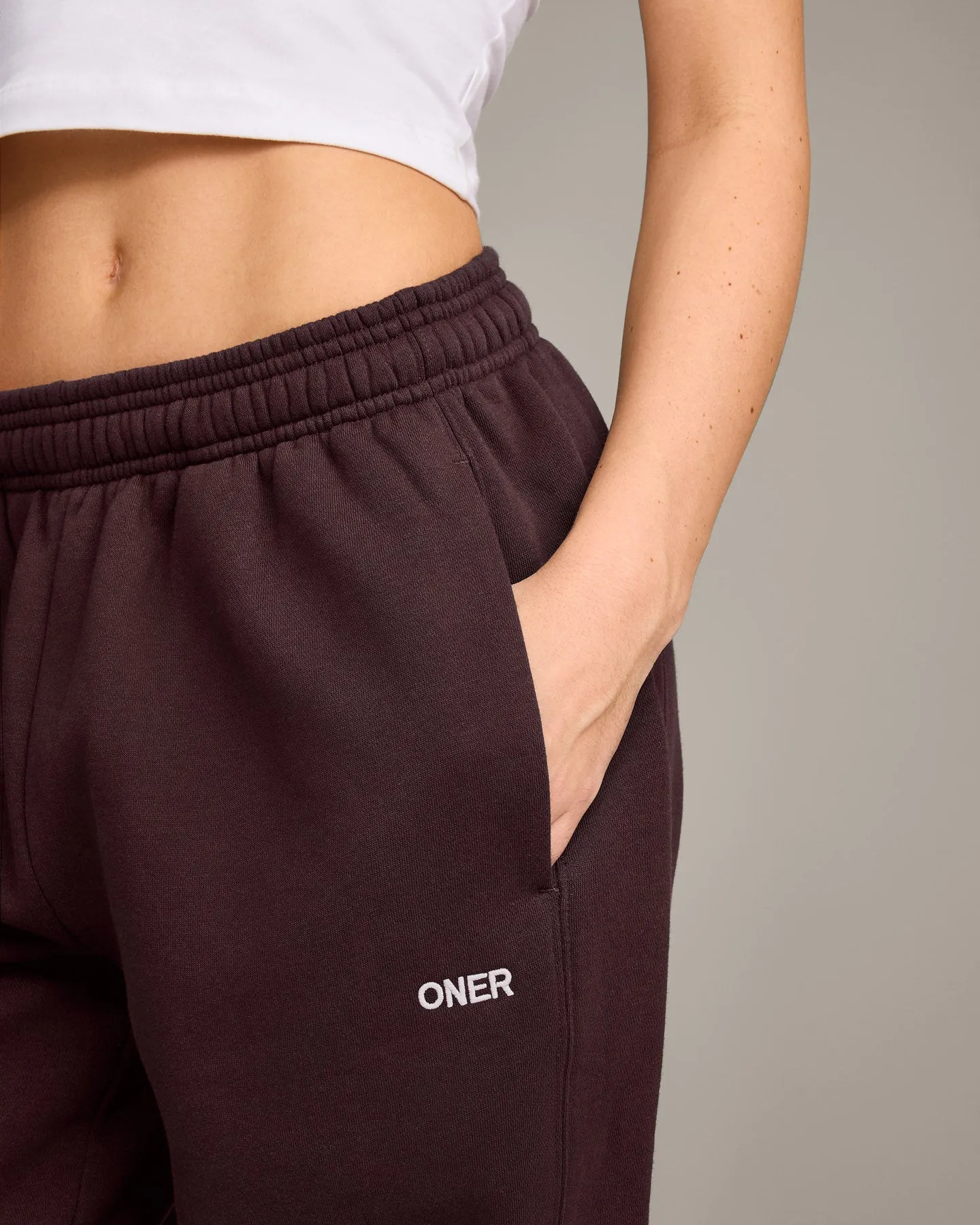 Foundations Cosy Joggers | Plum Brown sold by Oner Active product image thumbnail 5